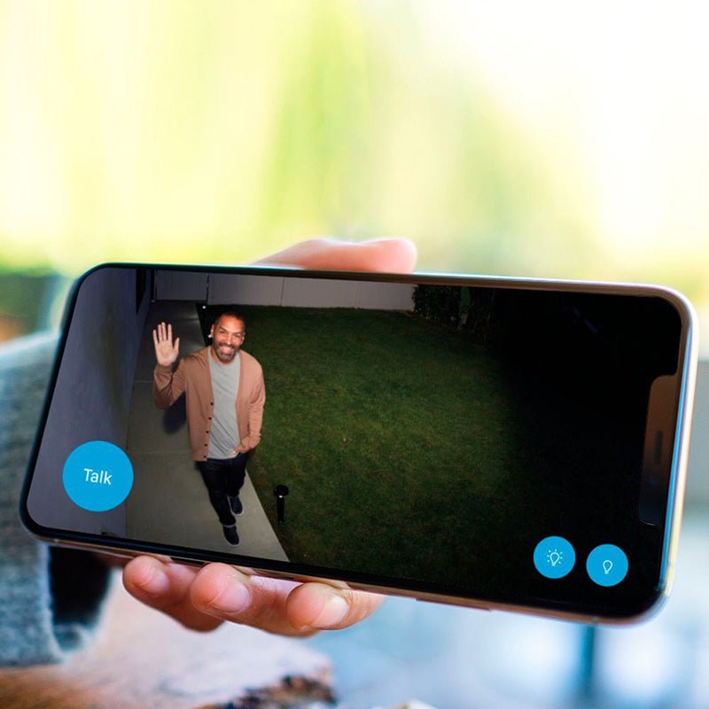 Base con lámparas para Cámara Blink Outdoor - Negro - Bestmart