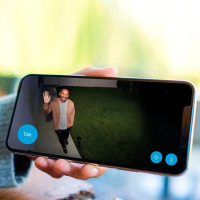 Base con lámparas para Cámara Blink Outdoor - Negro - Bestmart