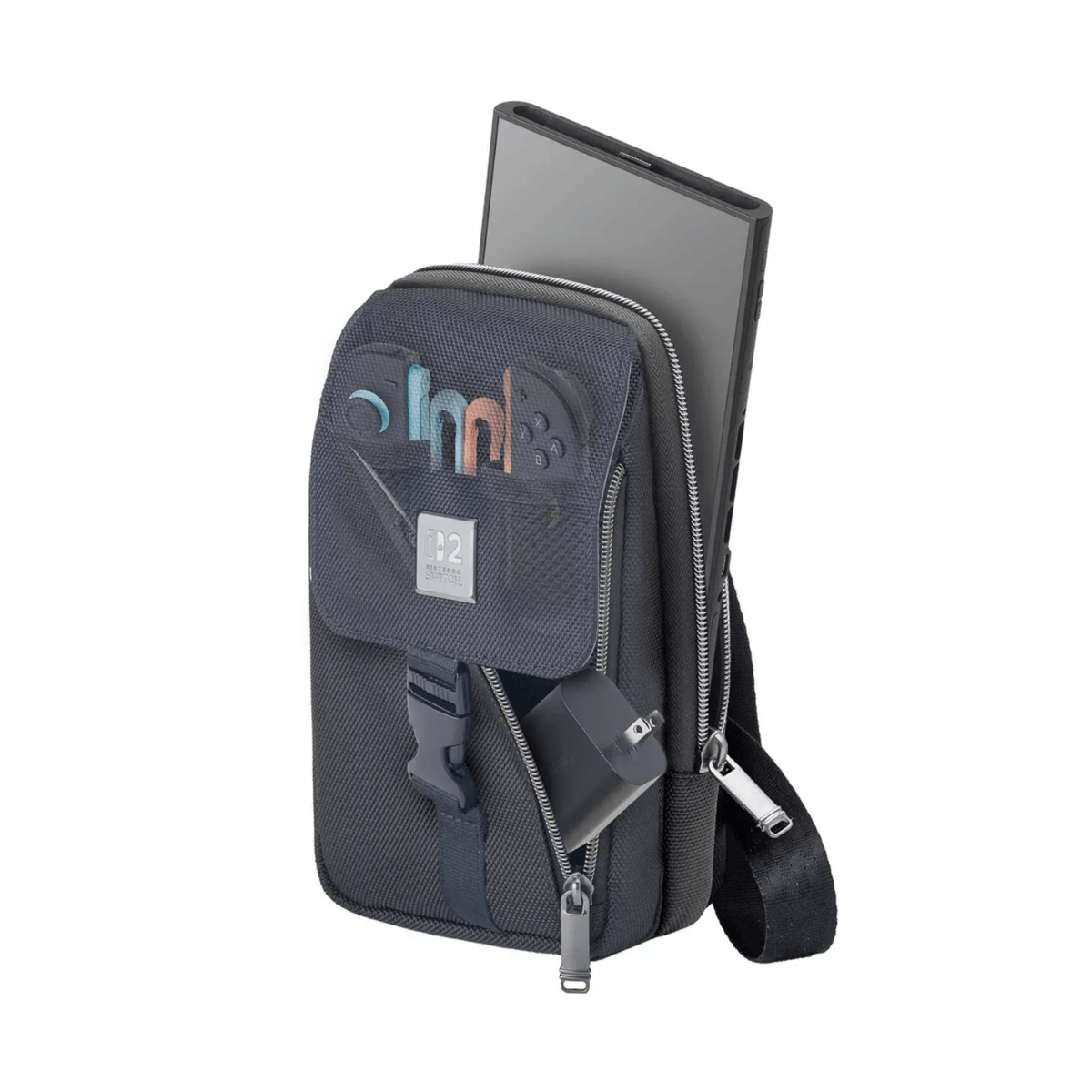 Bolso de Viaje Deluxe para Nintendo Switch 2 Negro - Bestmart