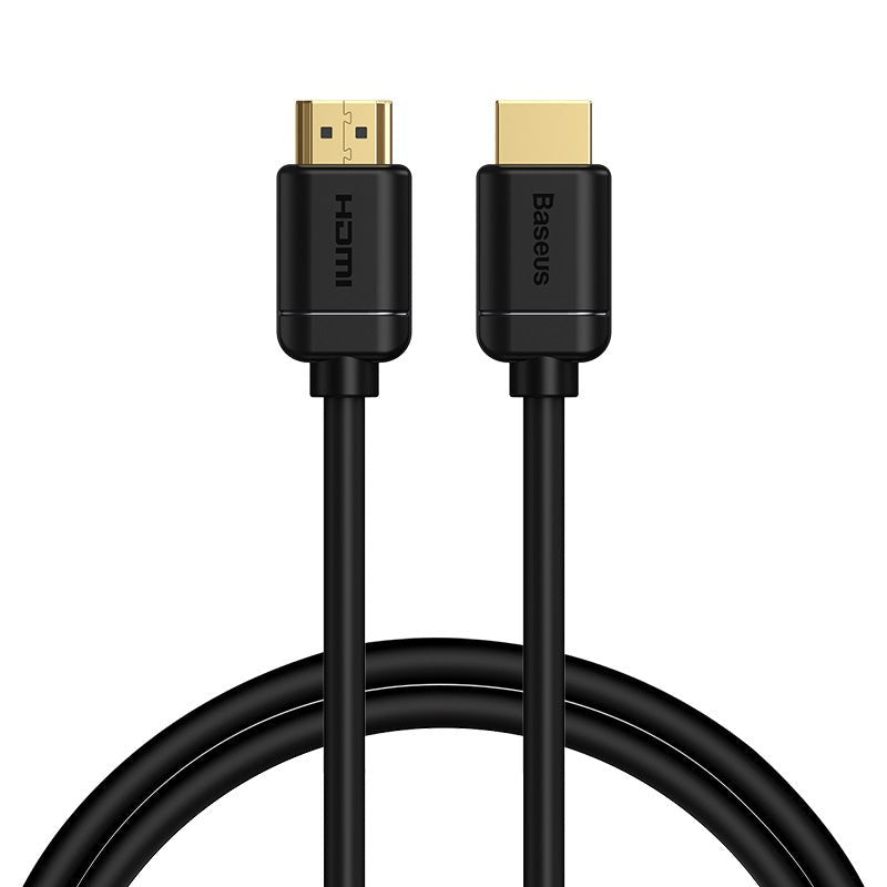 Cable Adaptador Baseus HDMI a HDMI de Alta Definición - 1 Metro - Negro