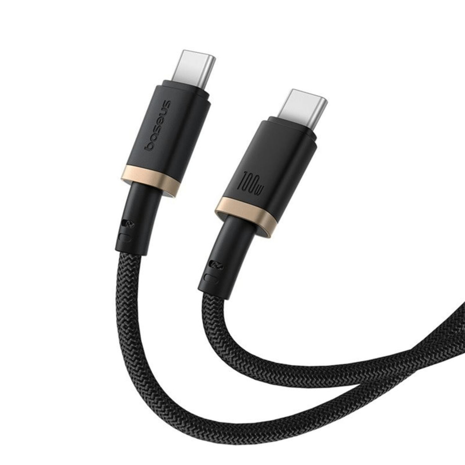 Cable de carga Baseus Dura Series USB - C a USB - C 2m 100W Negro - Bestmart