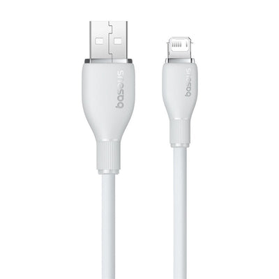 Cable de Carga Baseus USB a Lightning iPhone de 1,2 Metros - Blanco - Bestmart
