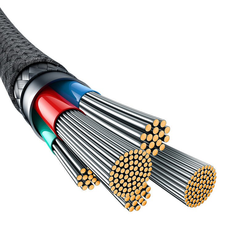 Cable de Carga Rápida Baseus Tipo C a Lightning - 1 metro - 20W - Negro - Bestmart
