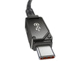 Cable de Carga Rápida Baseus Tipo C a Lightning - 1 metro - 20W - Negro - Bestmart