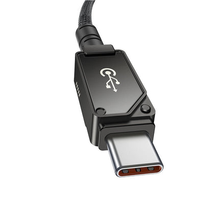 Cable de Carga Rápida Baseus Tipo C a Lightning - 1 metro - 20W - Negro - Bestmart