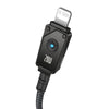 Cable de Carga Rápida Baseus Tipo C a Lightning - 1 metro - 20W - Negro - Bestmart