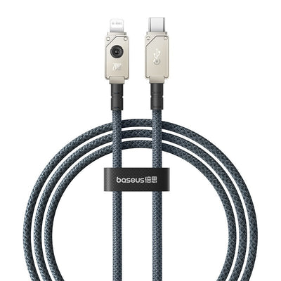Cable de carga rápida Baseus Tipo C a Lightning de 1 metro - 20W - Blanco - Bestmart