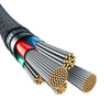 Cable de carga rápida Baseus Tipo C a Lightning de 1 metro - 20W - Blanco - Bestmart