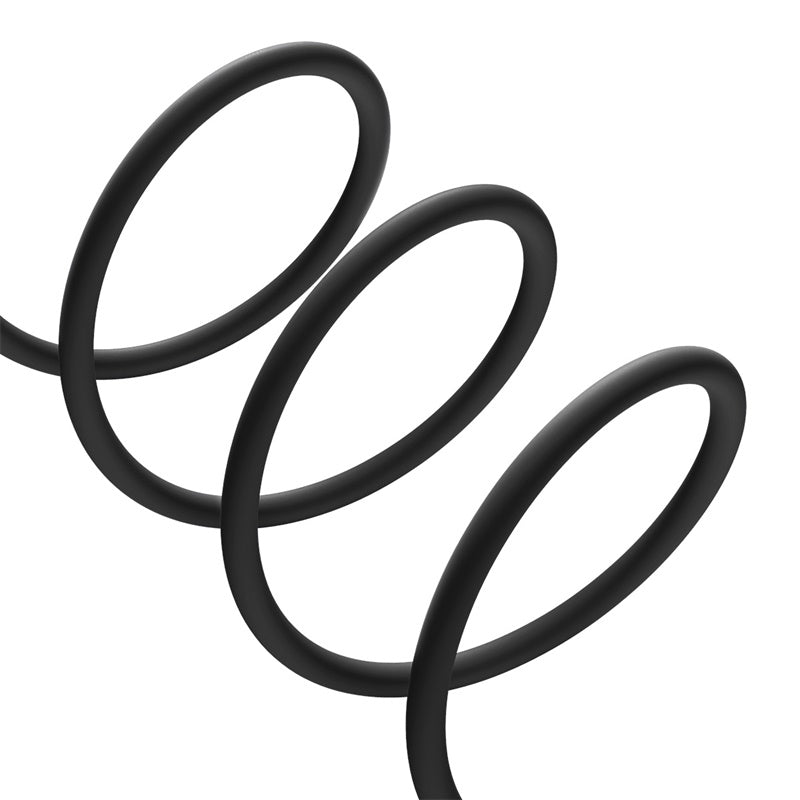 Cable de Carga Rápida Baseus Tipo C a Lightning de 1,2 Metros - 20W - Series Pudding - Negro - Bestmart