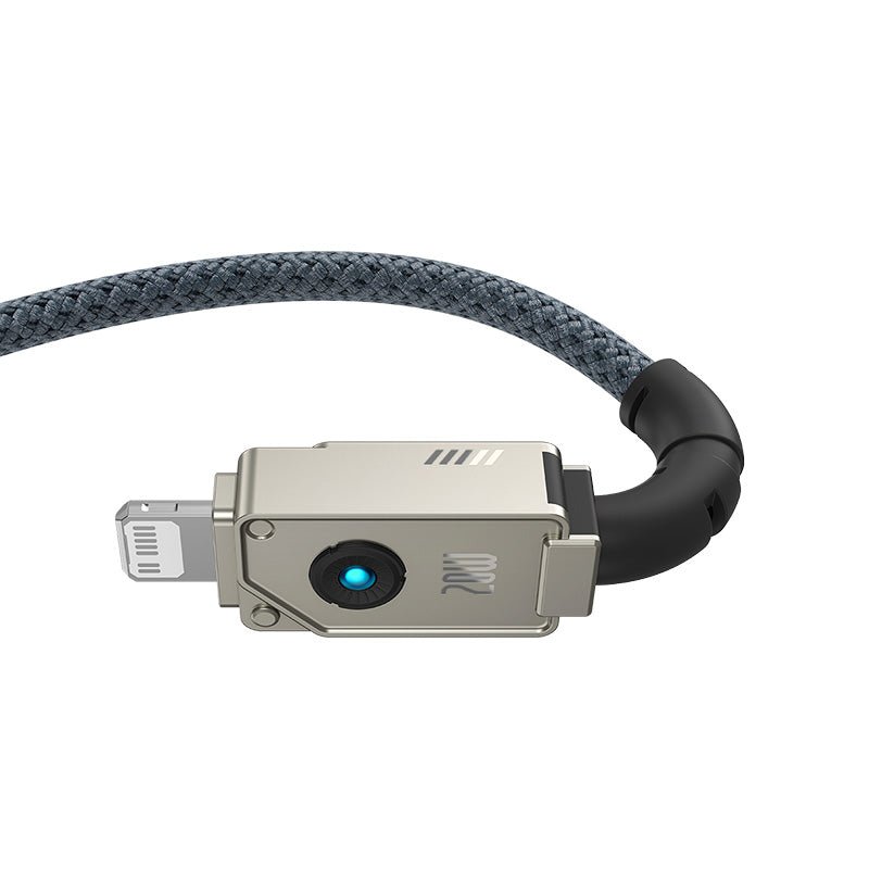 Cable de Carga Rápida Baseus Tipo C a Lightning de 2 metros - 20W - Blanco - Bestmart