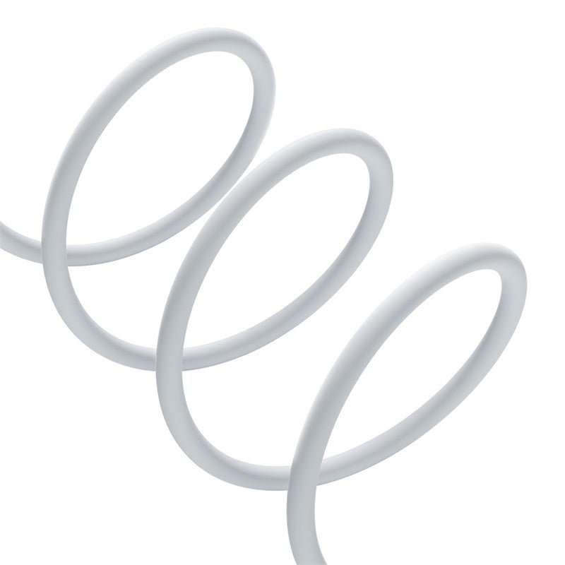 Cable de Carga Rápida Baseus Tipo - C a Tipo - C de 2 Metros - 100W - Series Pudding - Blanco - Bestmart