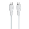 Cable de Carga Rápida Baseus Tipo - C a Tipo - C de 2 Metros - 100W - Series Pudding - Blanco - Bestmart
