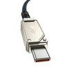 Cable de carga rápida Baseus Unbreakable Tipo C a Tipo C de 1 metro - 100W - Blanco - Bestmart