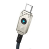 Cable de carga rápida Baseus Unbreakable Tipo C a Tipo C de 1 metro - 100W - Blanco - Bestmart
