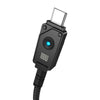 Cable de carga rápida Baseus Unbreakable Tipo C a Tipo C de 2 metros - 100W - Negro - Bestmart