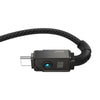 Cable de carga rápida Baseus Unbreakable Tipo C a Tipo C de 2 metros - 100W - Negro - Bestmart