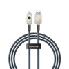 Cable de carga rápida Baseus Unbreakable USB a Lightning de 1 metro - 2.4A - Blanco - Bestmart