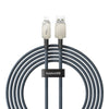 Cable de carga rápida Baseus Unbreakable USB a Lightning de 2 metros - 2.4A - Blanco - Bestmart