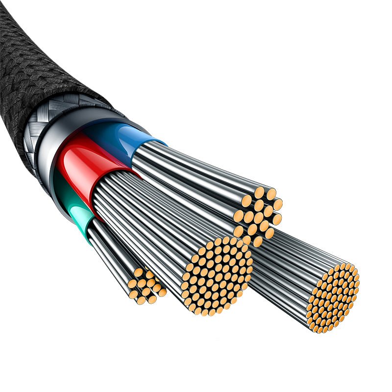 Cable de carga rápida Baseus Unbreakable USB a Tipo C de 2 metros - 100W - Negro - Bestmart