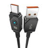 Cable de carga rápida Baseus Unbreakable USB a Tipo C de 2 metros - 100W - Negro - Bestmart