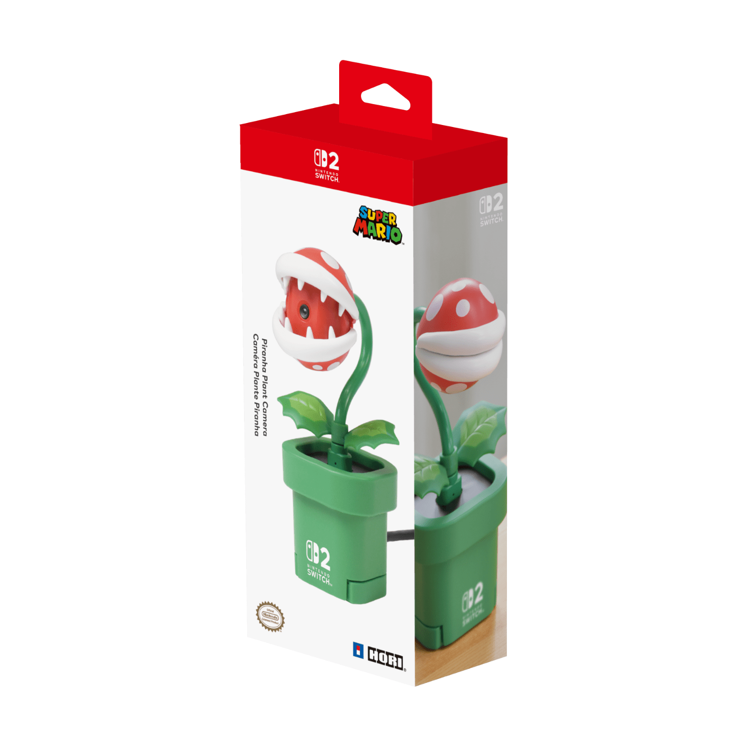 Camara Piraña Plant Hori para Nintendo Switch 2 - Bestmart