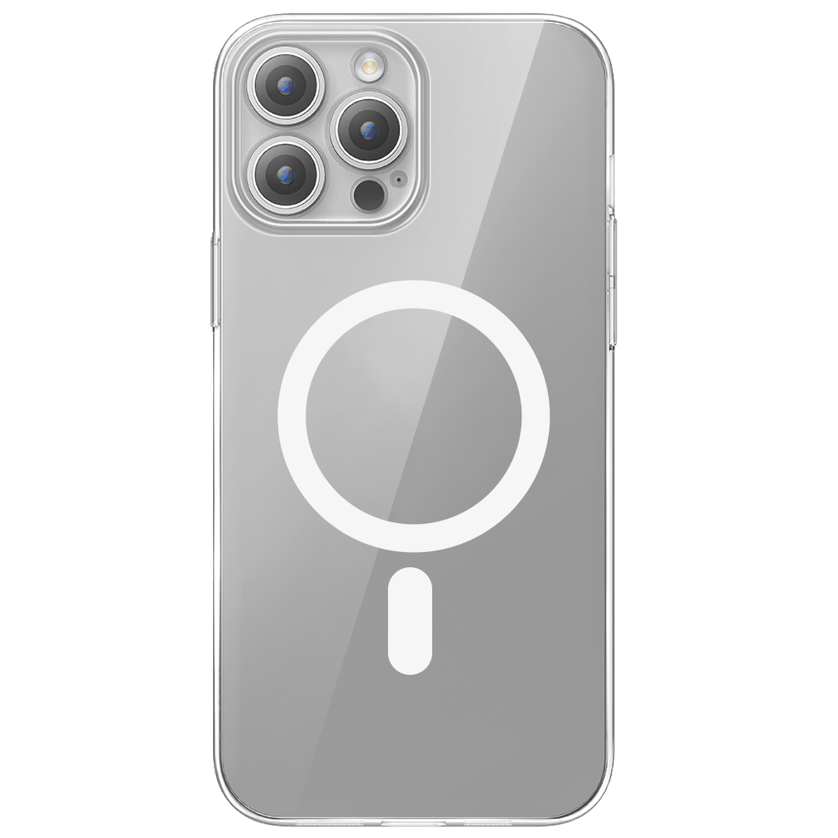 Carcasa Baseus Transparente Ultra Delgada MagSafe Series Lucent para iPhone 15 Pro - Bestmart