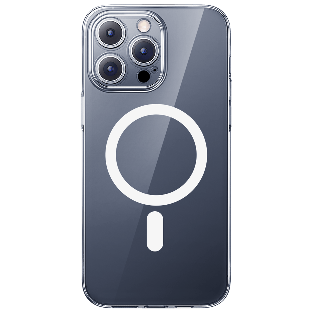 Carcasa Baseus Transparente Ultra Delgada MagSafe Series Lucent para iPhone 15 Pro Max - Bestmart