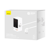 Cargador Baseus PowerCombo Digital PowerStrip (AC - Tipo C - USB - A) - 65W - Blanco - Bestmart