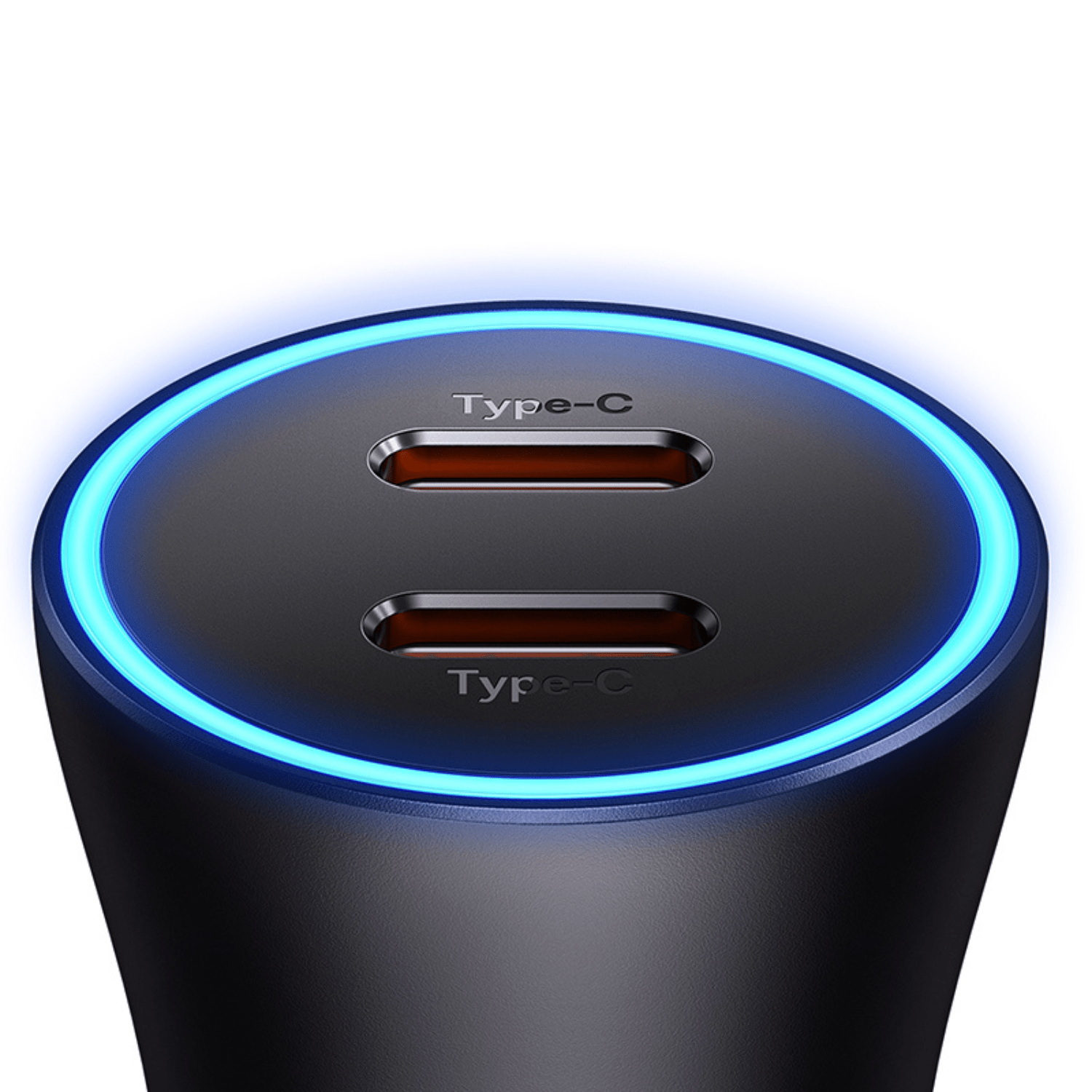 Cargador de Auto Baseus Golden Contactor Pro 2x Tipo C - 40W - Gris Oscuro - Bestmart