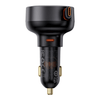 Cargador de smartphone para Auto Baseus Enjoyment Pro Con Cable Tipo C - 60W - Negro - Bestmart