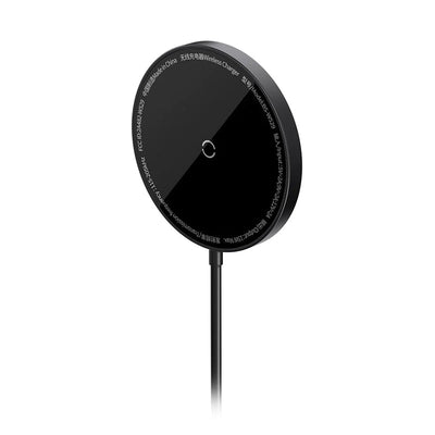 Cargador Inalámbrico Baseus Simple Mini3 con MagSafe - 15W - Negro - Bestmart