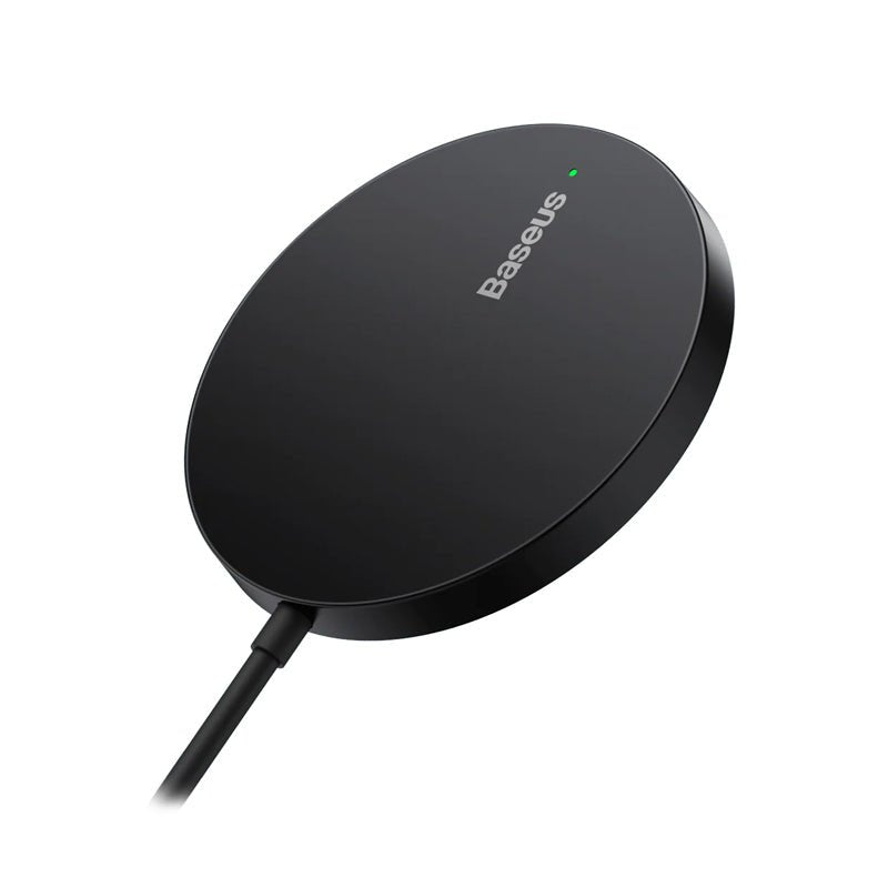 Cargador Inalámbrico Baseus Simple Mini3 con MagSafe - 15W - Negro - Bestmart