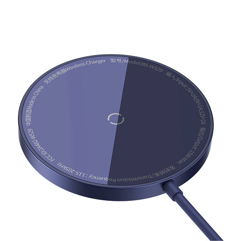 Cargador Inalámbrico Baseus Simple Mini3 con MagSafe - 15W - Púrpura - Bestmart