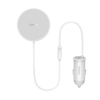 Cargador Inalámbrico MagSafe para Autos - Baseus - Blanco - Bestmart