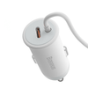 Cargador Inalámbrico MagSafe para Autos - Baseus - Blanco - Bestmart