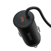 Cargador Inalámbrico MagSafe para Autos - Baseus - Negro - Bestmart