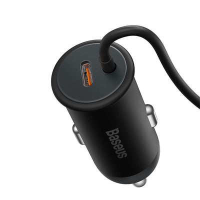 Cargador Inalámbrico MagSafe para Autos - Baseus - Negro - Bestmart