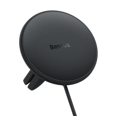 Cargador Inalámbrico MagSafe para Autos - Baseus - Negro - Bestmart