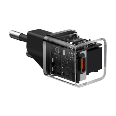Cargador Rápido Baseus Mini GaN5 1C 20W - Negro - Bestmart