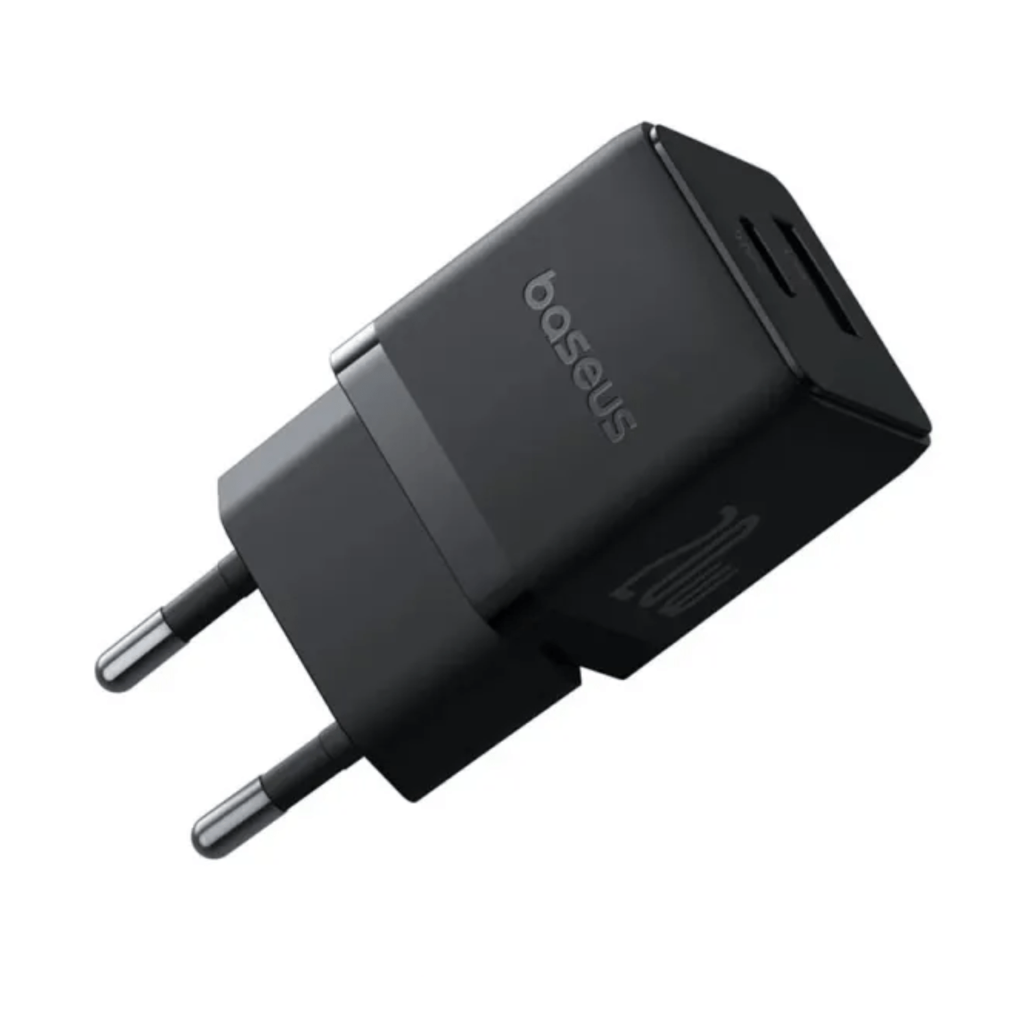 Cargador Rápido Baseus Palm Cluster USB y Tipo C 20W Negro - Bestmart