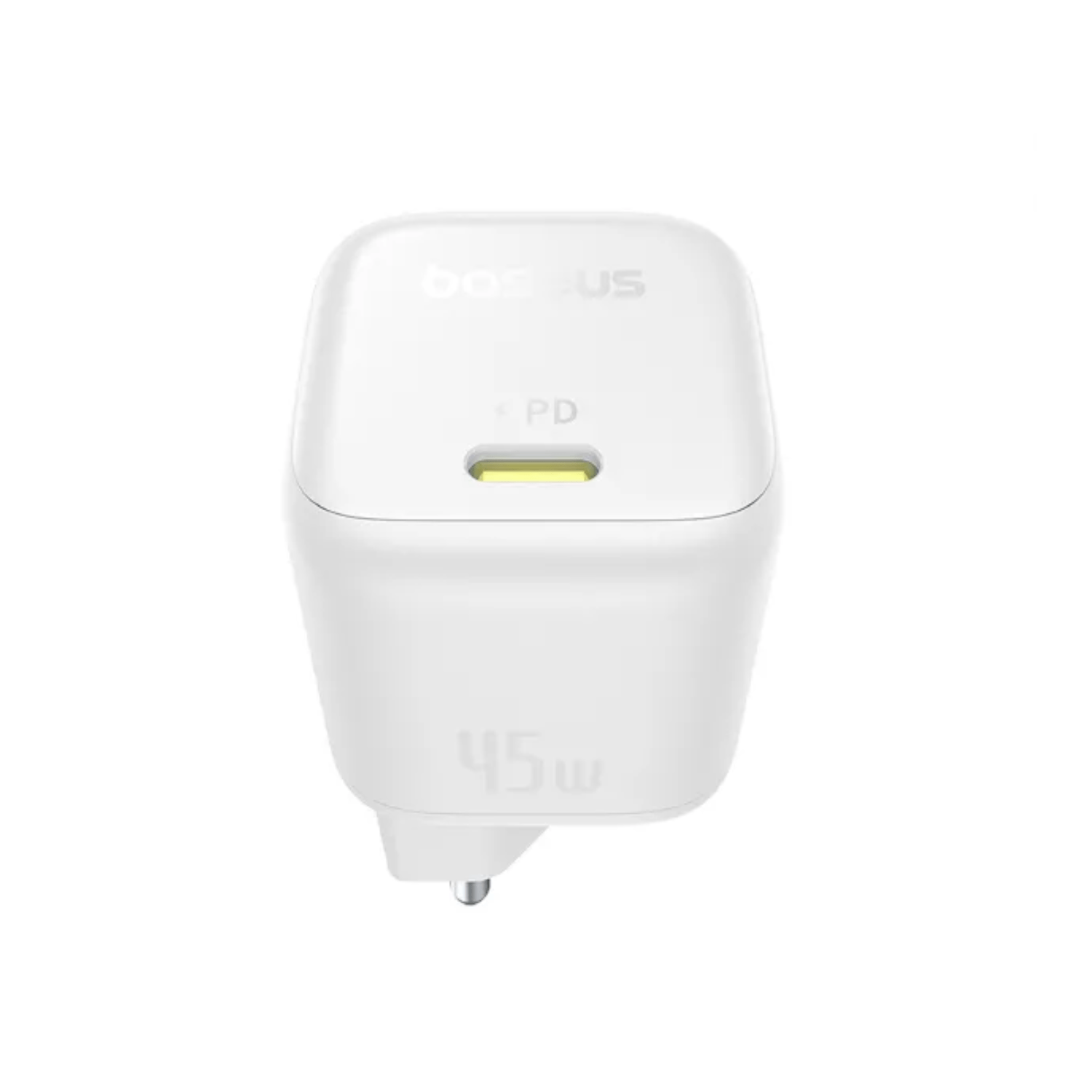 Cargador Rápido Baseus PicoGo GaN6 USB C 45W Blanco - Bestmart