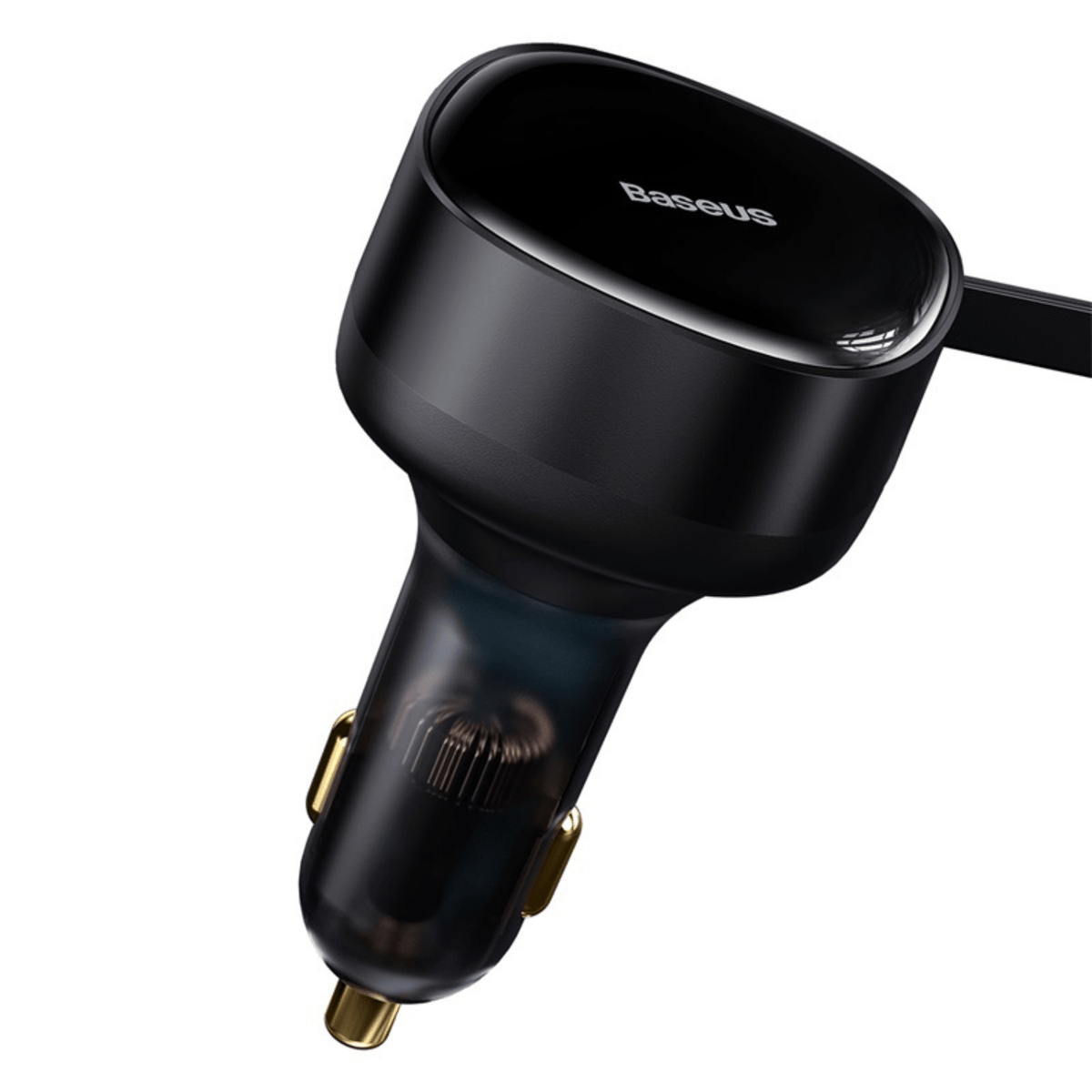 Cargador Rápido para Auto Baseus 2 en 1 USB C y Lightning 30W Negro - Bestmart