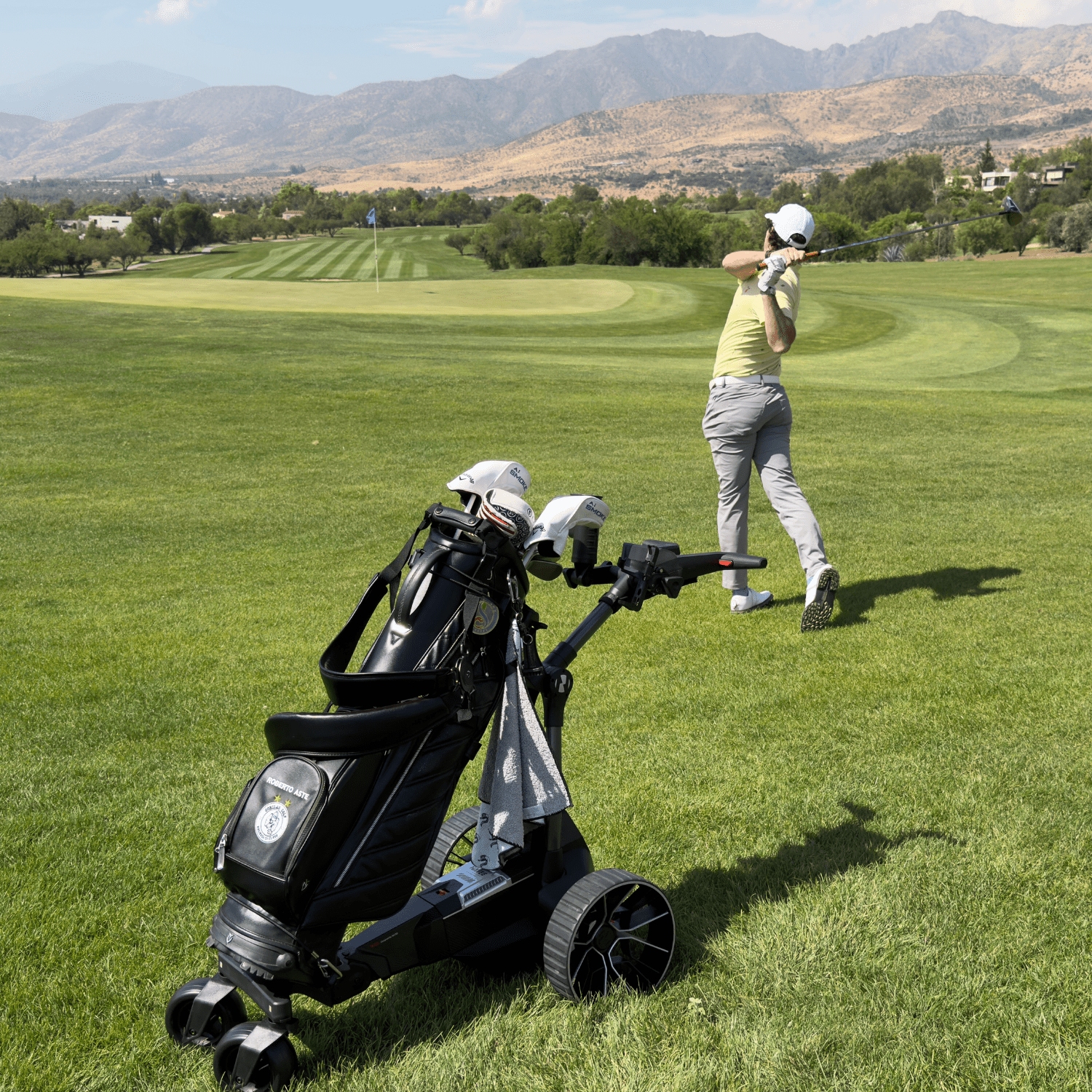 Carrito de Golf Eléctrico Navee Birdie 3X Negro - Bestmart