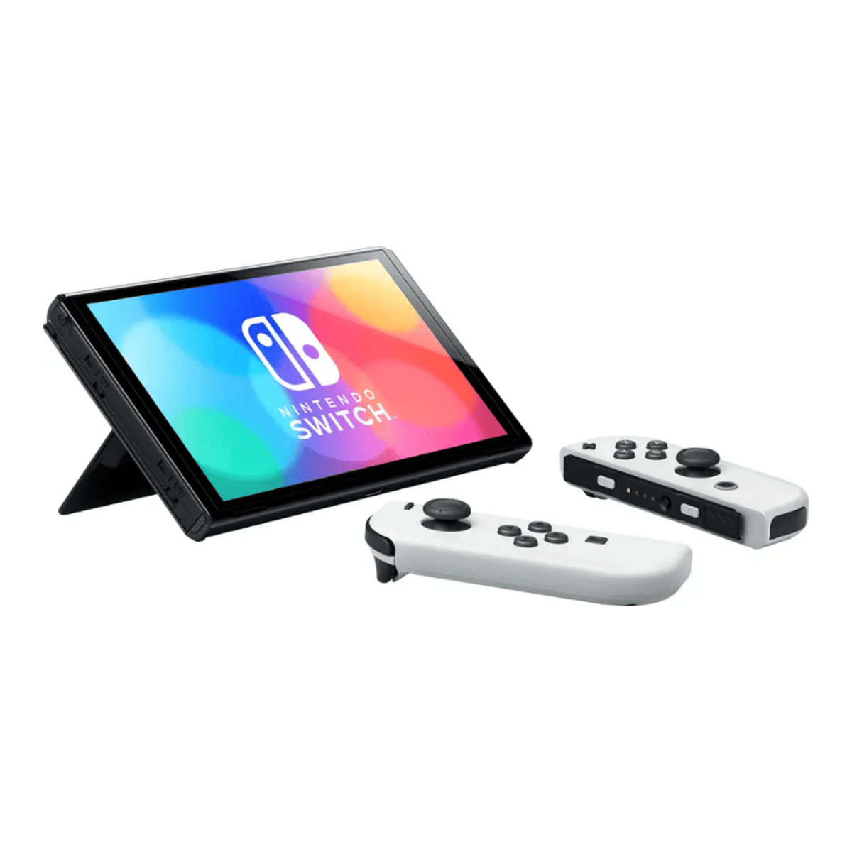 Consola Nintendo Switch Oled Blanca con Mario Kart 8 Deluxe - Bestmart