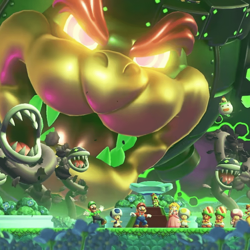 Consola Nintendo Switch Oled + Juego Super Mario Wonder - Bestmart