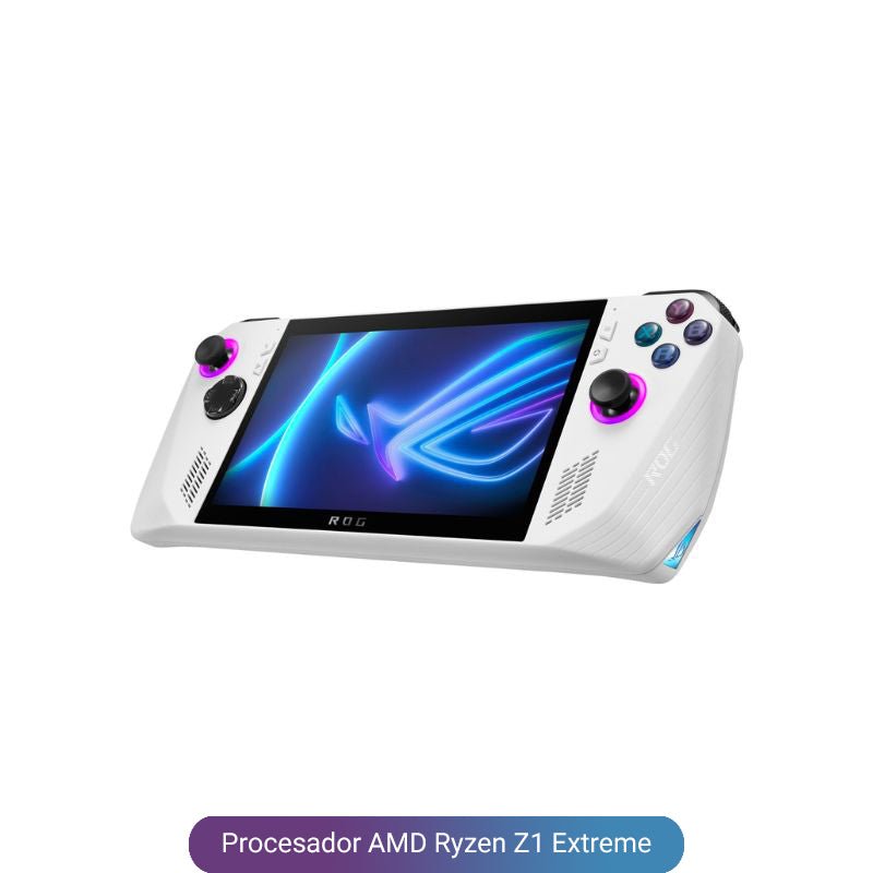 Consola Portátil ASUS ROG Ally 7" - Procesador AMD Ryzen Z1 Extreme - 512GB - Blanca - Bestmart