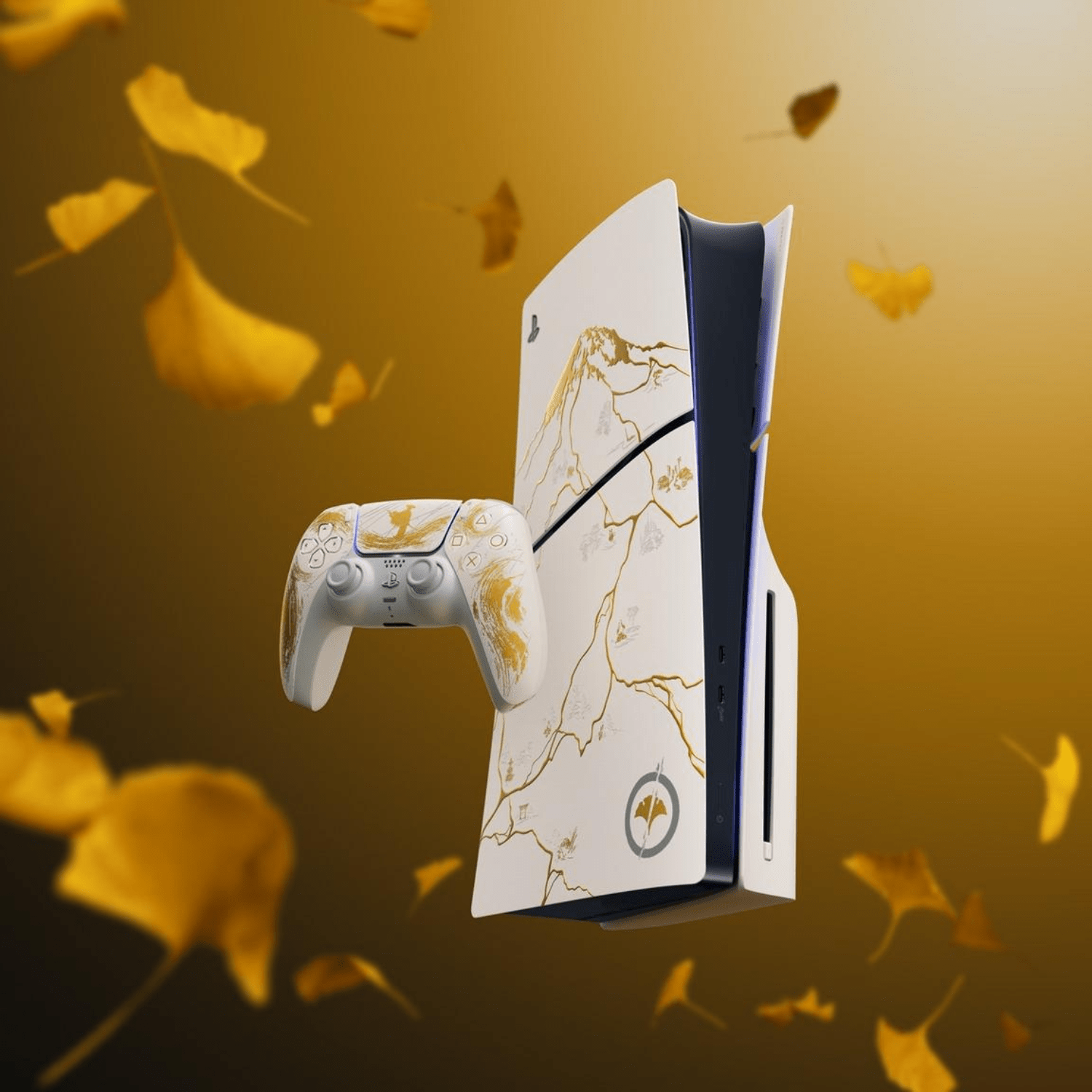 Consola Sony PS5 Slim Ghost of Yotei Bundle Gold Edición Disco - Bestmart
