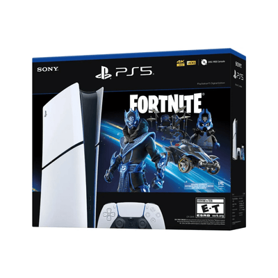 Consola Sony PS5 Slim - Paquete Fortnite Cobalt Star - Edición Digital - Bestmart