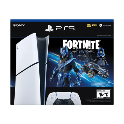 Consola Sony PS5 Slim - Paquete Fortnite Cobalt Star - Edición Digital - Bestmart