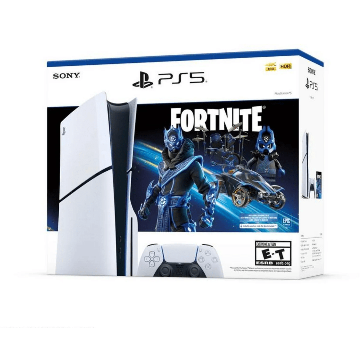 Consola Sony PS5 Slim - Paquete Fortnite Cobalt Star - Edición Disco - Bestmart